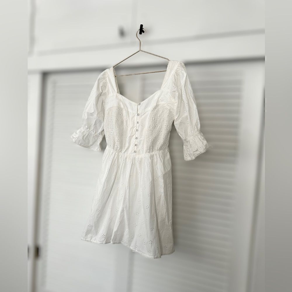 Spell Bo Mini Eyelet Dress Size M - Picture 5 of 14